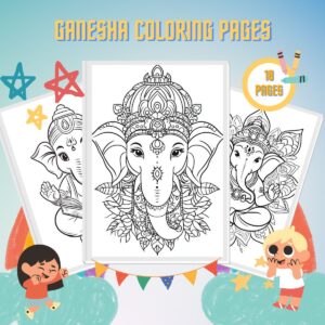 Ganesha Coloring Pages