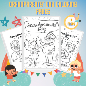 Grandparents’ Day Coloring Pages