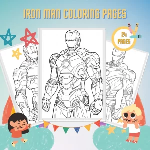 Iron Man Coloring Pages thumbnail