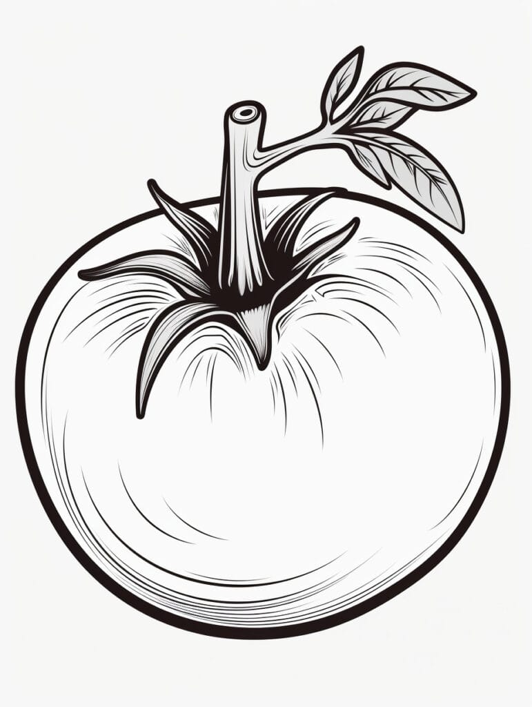 31 tomato coloring pages a juicy adventure in color