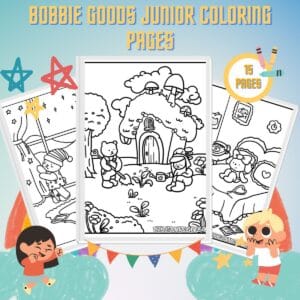 Bobbie Goods Junior Coloring Pages