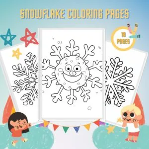 Snowflake Coloring Pages thumbnail