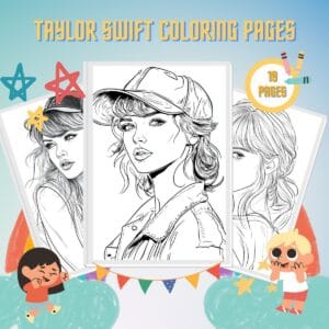 Taylor Swift Coloring Pages