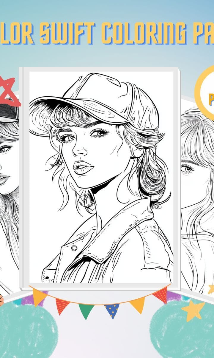 Taylor Swift Coloring Pages