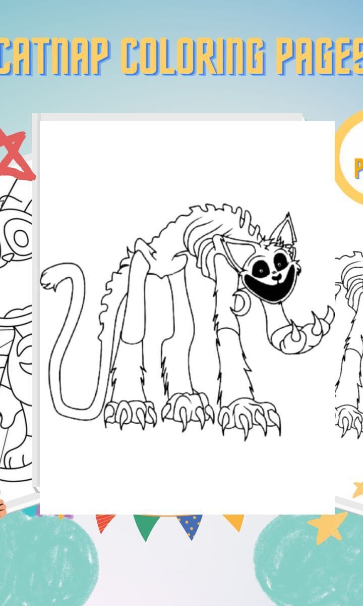 Omalovánky Catnap
