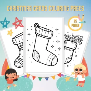 Christmas Stocking Coloring Pages