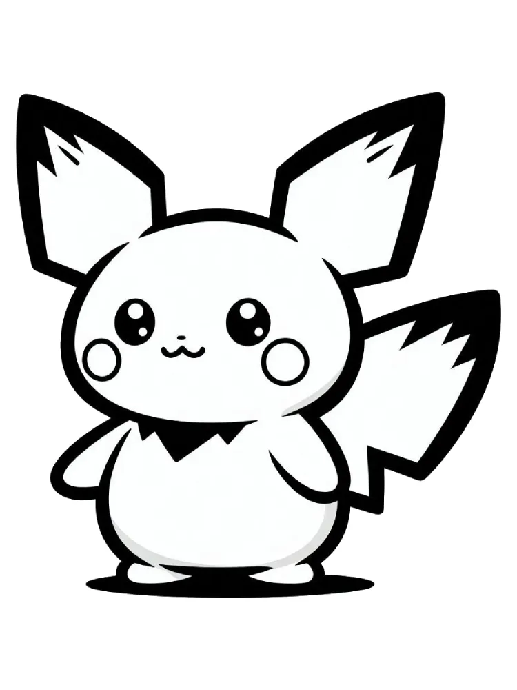 27 Pichu Coloring Pages – Download & Color Online!