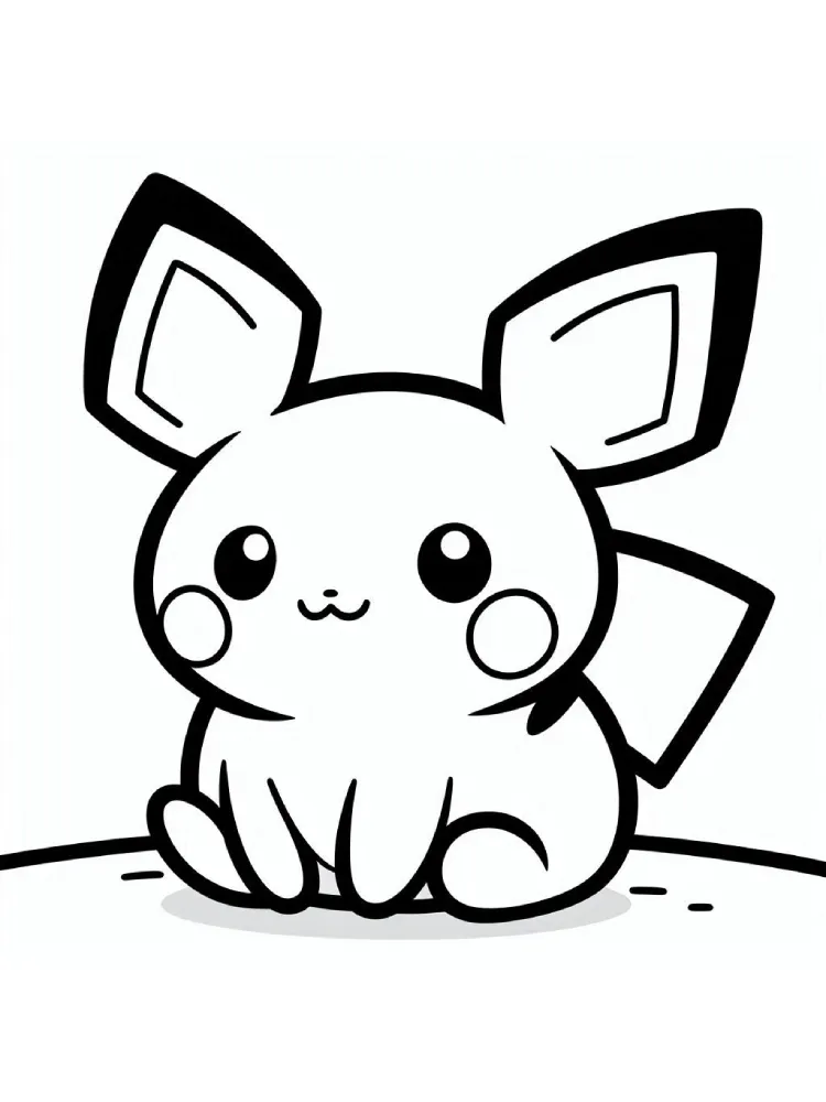 27 Pichu Coloring Pages – Download & Color Online!