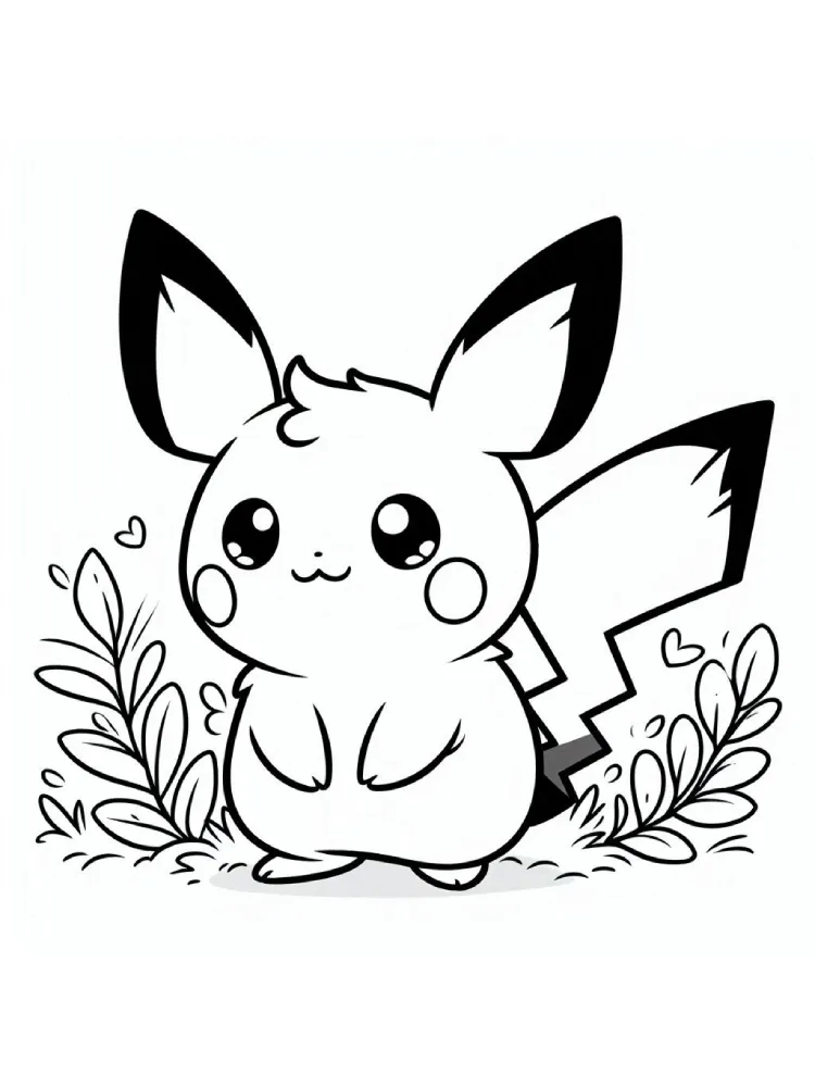 27 Pichu Coloring Pages – Download & Color Online!