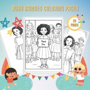 Ruby Bridges Coloring Pages