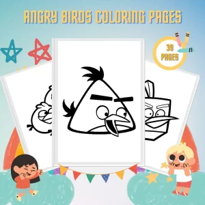 Angry Birds Coloring Pages