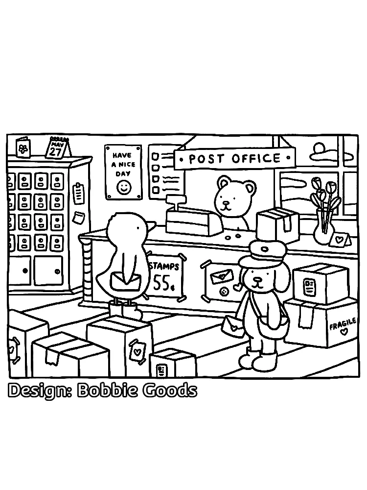 adult Bobbie Goods Christimas (10) coloring pages