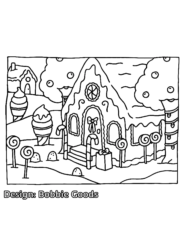 old-fashioned Bobbie Goods Christimas (22) coloring pages