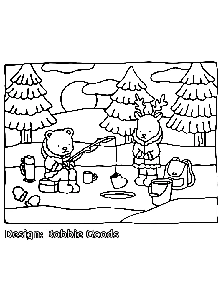 adult Bobbie Goods Christimas (7) coloring pages