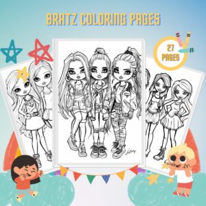 Bratz Coloring Pages