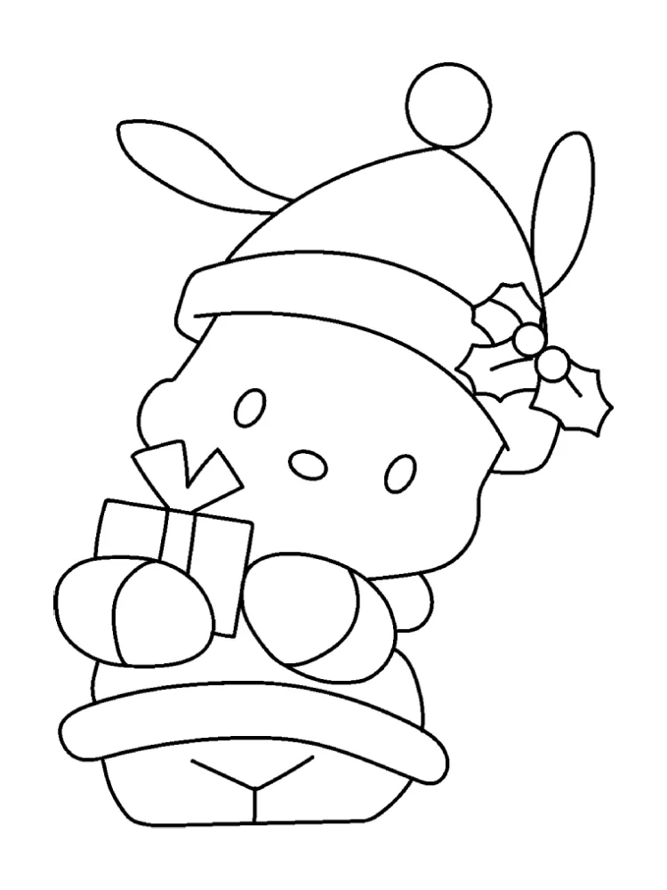 cute coloring pages Pochacco 1