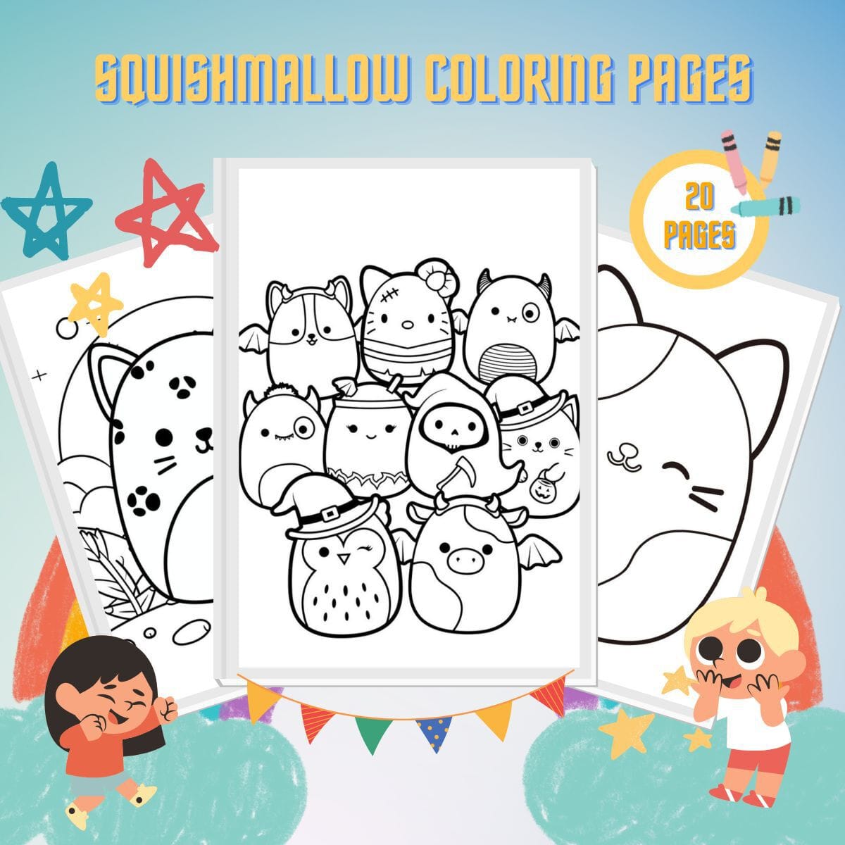 20 Desenhos Squishmallow Para Colorir PDF Para Imprimir Para Crian as 20 Desenhos Squishmallow Para Colorir PDF Para Imprimir Para Crian as