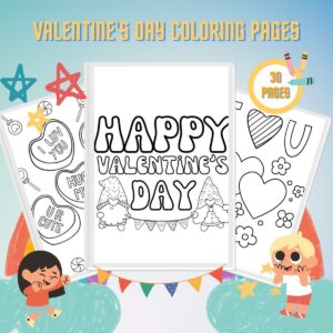 Valentine’s Day Coloring Pages thumbnail