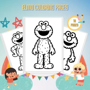 Elmo Coloring Pages