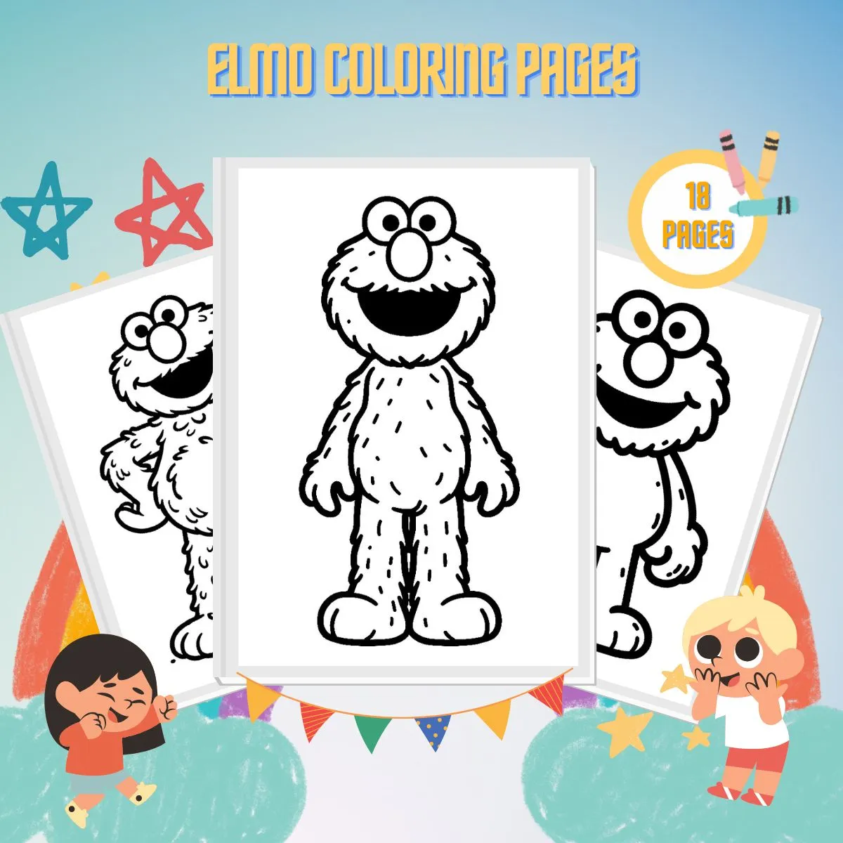 18 Elmo Coloring Pages - Print And Download PDF For Free