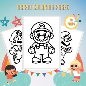 Mario Coloring Pages thumbnail