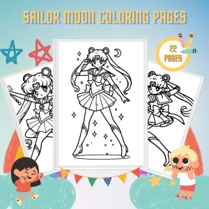 Sailor Moon Coloring Pages