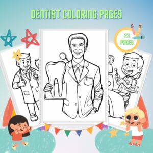 Dentist Coloring Pages