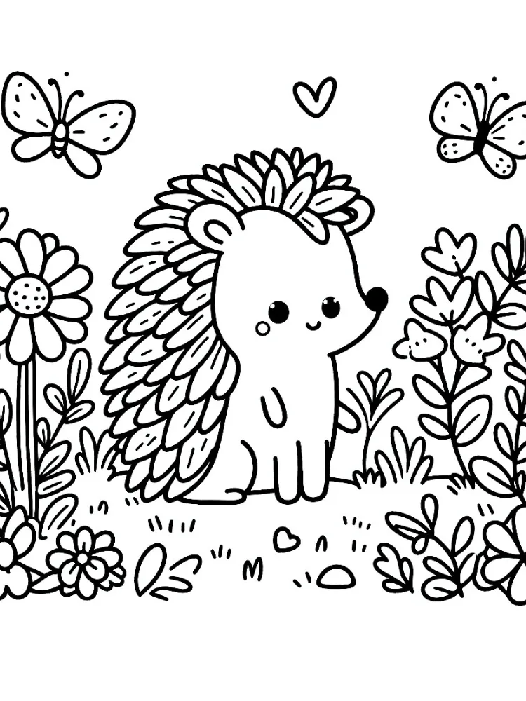Hedgehog Coloring Pages 23 coloring pages for Hedgehog