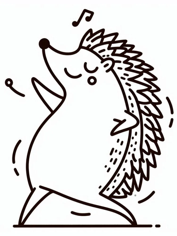 Hedgehog Coloring Pages 2 Hedgehog ornaments coloring pages