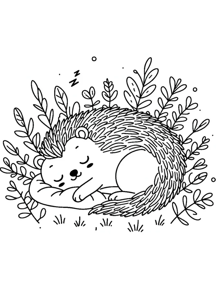 Hedgehog Coloring Pages 16 coloring pages for kids Hedgehog