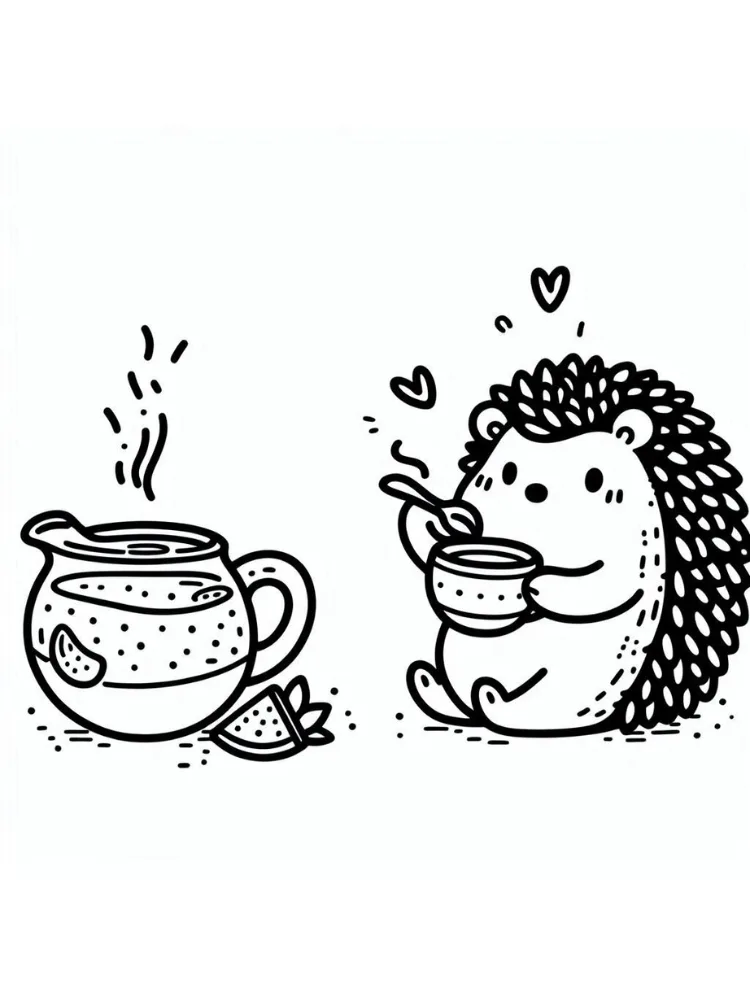 Hedgehog Coloring Pages 22 grinch cute Hedgehog coloring pages