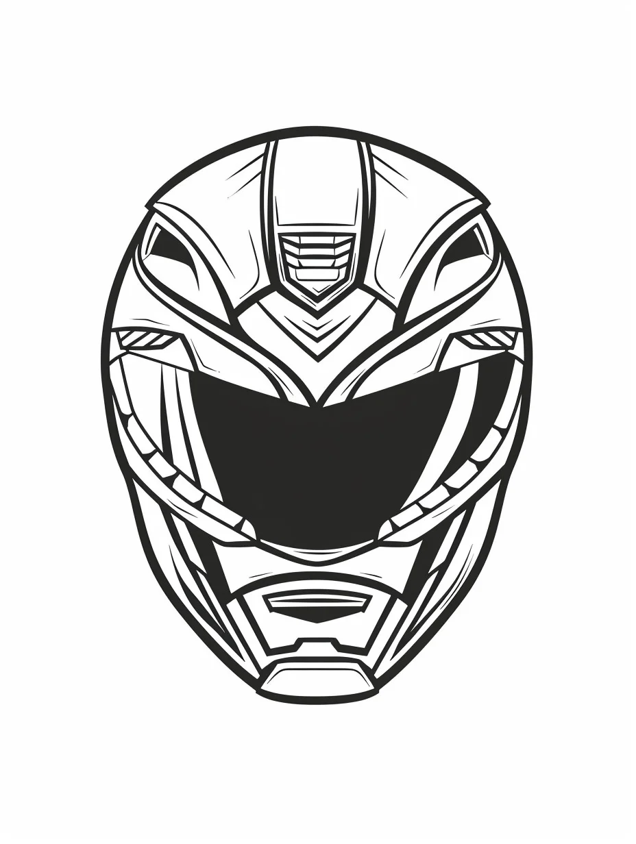 Power Rangers printable coloring pages