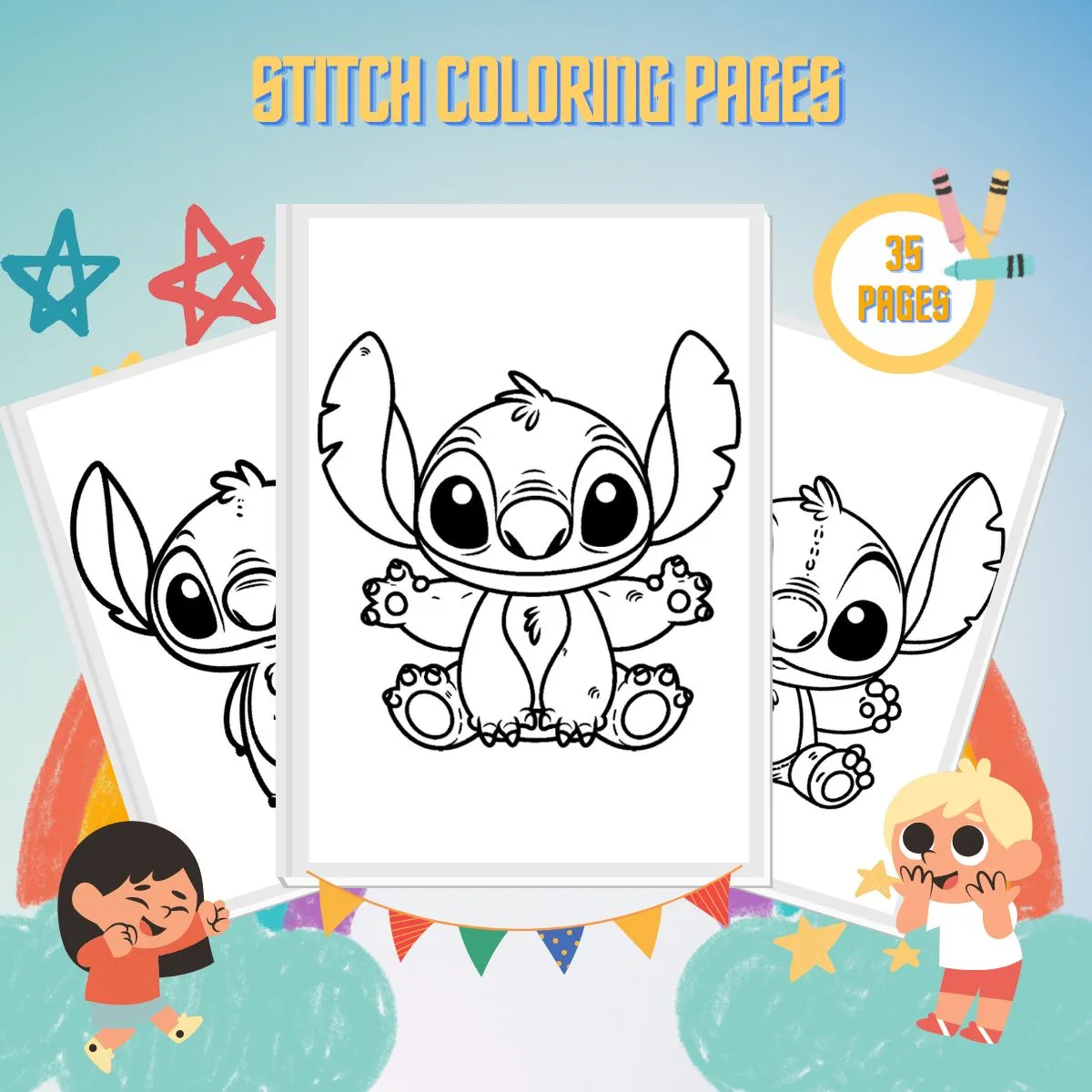 Lilo And Stitch Coloring Kit Lilo And Stitch Coloring Kit