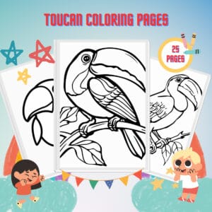 Toucan Coloring Pages thumbnail