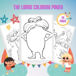 The Lorax Coloring Pages